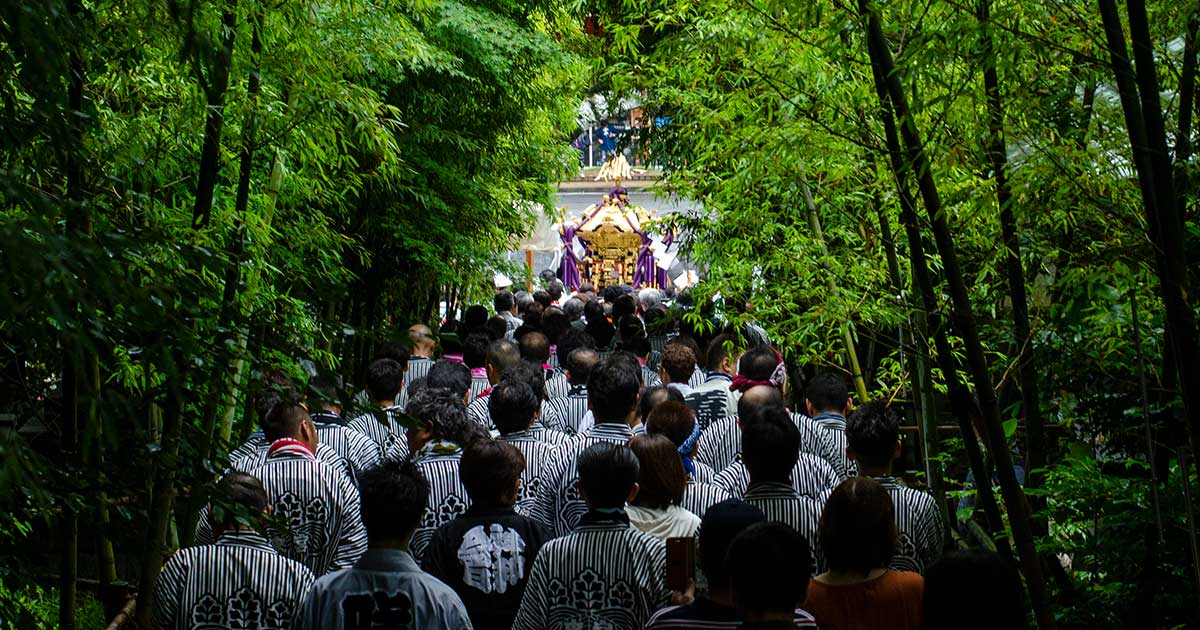 来宮神社例大祭「こがし祭り」