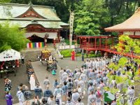 こがし祭り2025宮神輿渡御